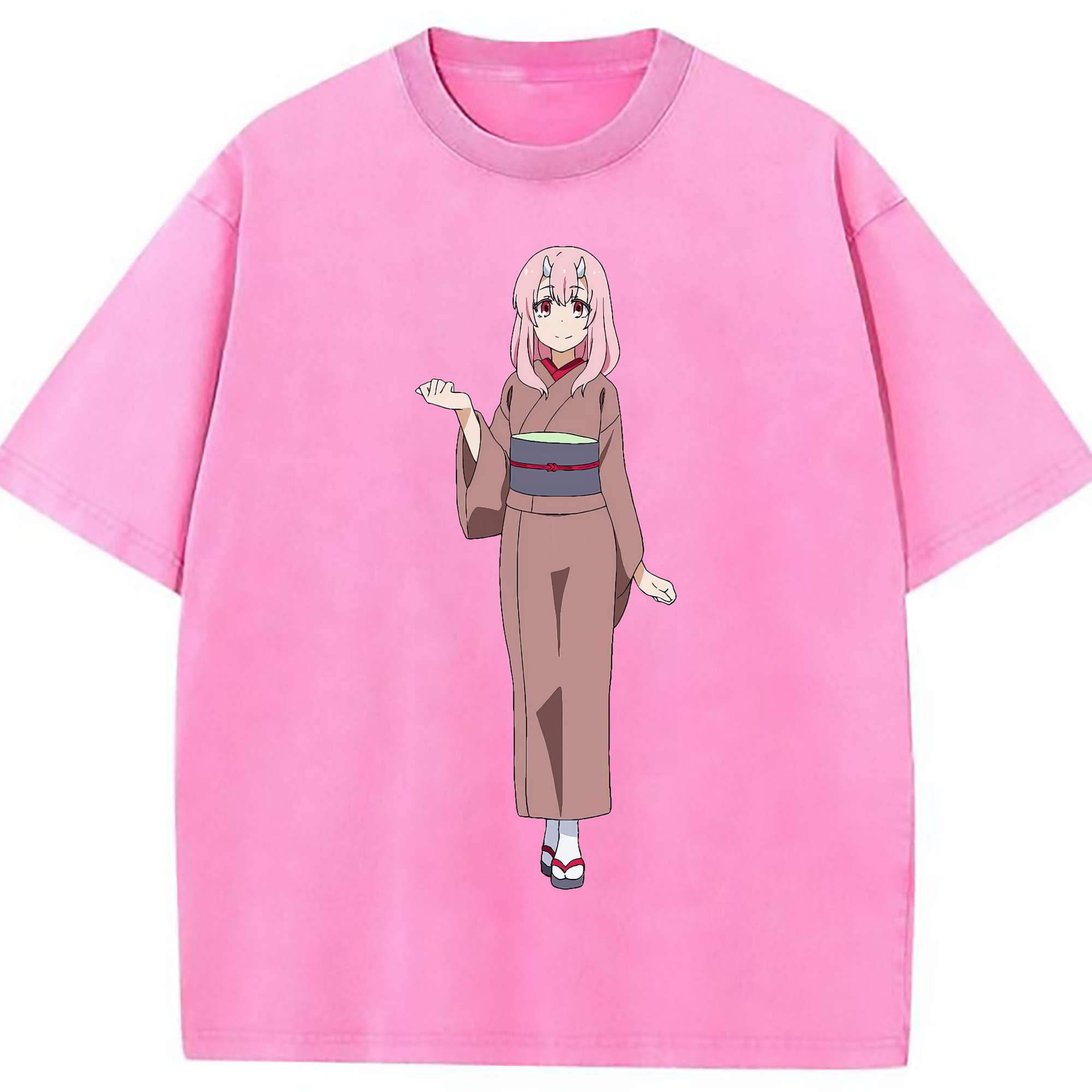 （画像用） 転スラ Regarding Reincarnated to Slime 綿100% ヴィンテージ風 半袖Tシャツ（フロントプリント）